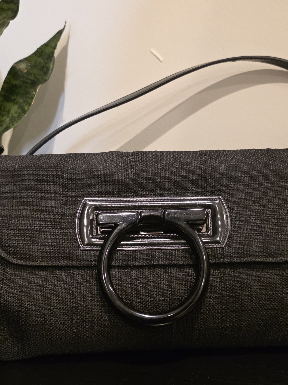 Salvatore Ferragamo Big Gancini Shoulder Bag